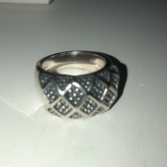 Michael Dawkins sterling silver 925 ring 7 - Picture 10 of 10